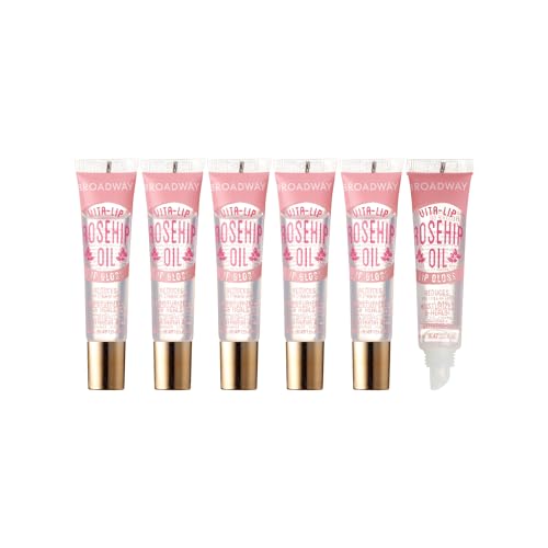 Ruby Kisses Broadway Vita-Lip Clear Gloss 6-Pack