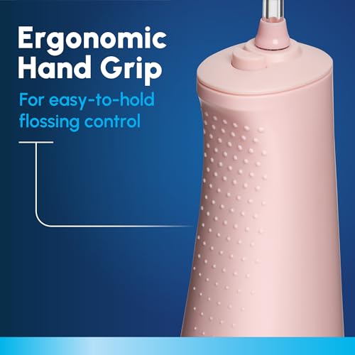 Waterpik Cordless Pulse 3100 Pink Rechargeable Water Flosser - Portable & Shower Safe