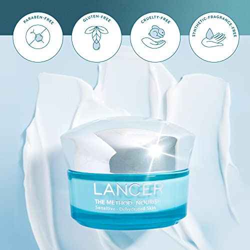 Lancer Skincare The Method: Nourish Women¡¯s Anti-Aging Moisturizer with Hyaluronic Acid, Daily Face Moisturizer, Sensitive or Dehydrated Skin