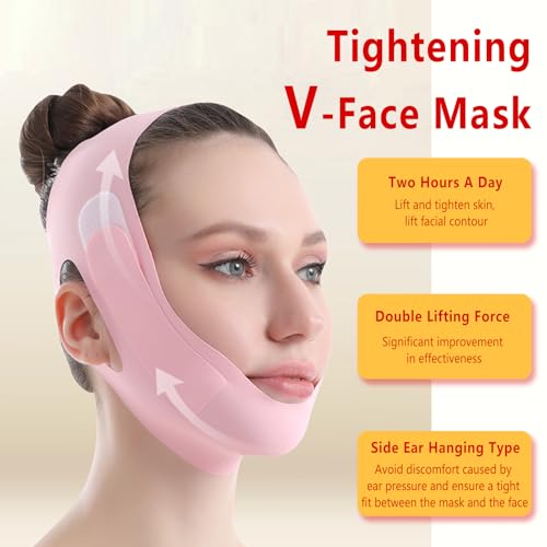 V-Line Lifting Mask - Double Chin Reducer Strap