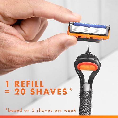 Gillette Fusion5 Men's Razor Handle + 1 Refill Blade Pack of 1