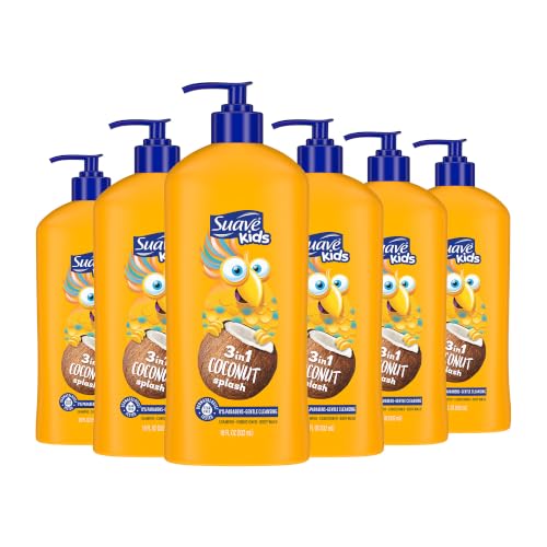 Suave Kids 3-in-1 Tear-Free Shampoo Body Wash, 18 Oz