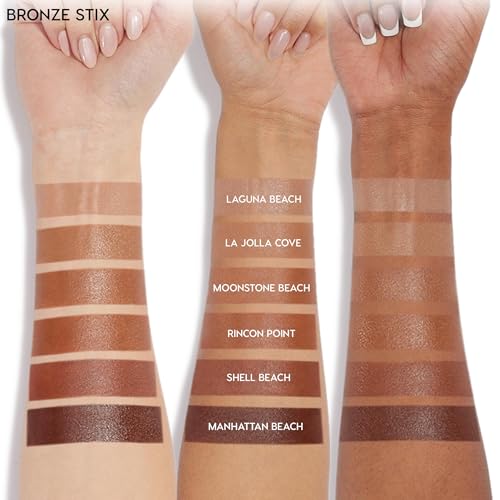 ColourPop Cream Bronzer Stick - Moonstone Beach, Buildable Matte Sun-Kissed Makeup