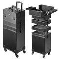 VEVOR 5-in-1 Professional Makeup Train Case Organizer for Women & Girls