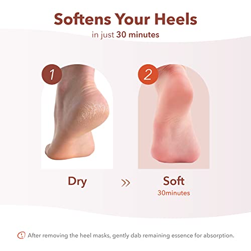 Purederm Moisturizing Foot Mask for Dry Cracked Heels - Hydrating Repair