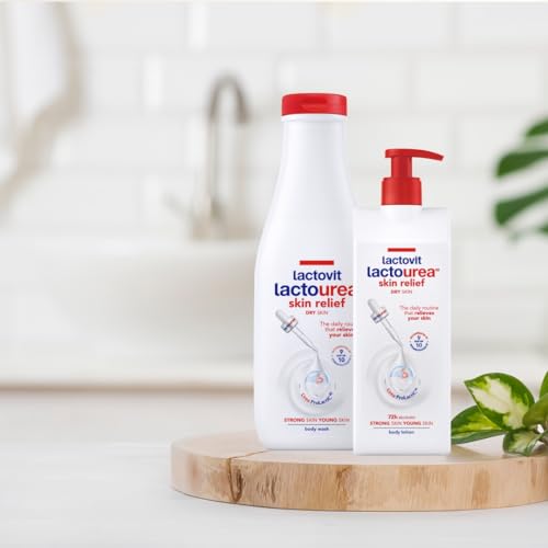 Lactovit | Lactourea Body Wash | Hydrating Shower Gel for Dry Skin | With Urea ProLactiC10 Complex, Lactic Acid & Pure Urea | Soft & Youthful Skin | Dermatologist Recommended | 600 ml