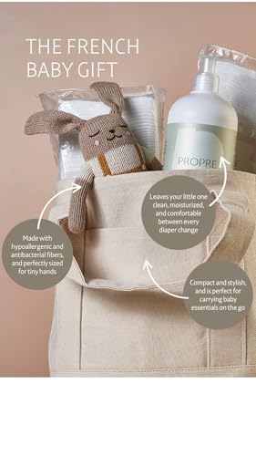 Organic Baby Gift Set with Diaper Care Solution & Alpaca Toy