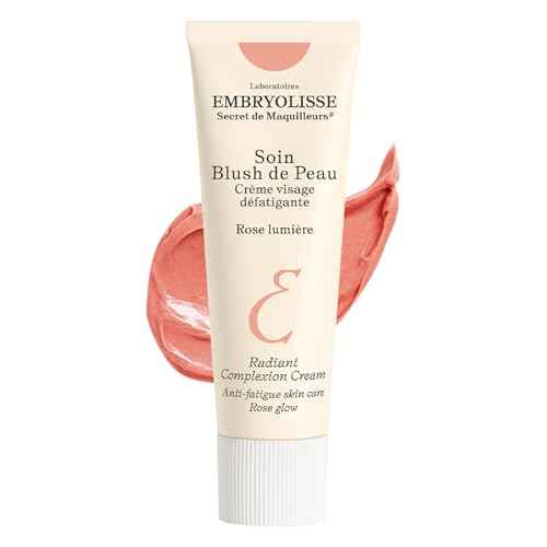 Embryolisse Radiant Complexion Cream. Hybrid Makeup & Face Moisturizer with Hyaluronic Acid & Shea Butter. Illuminating Care for Glowing Skin, 1.01 Fl.Oz.