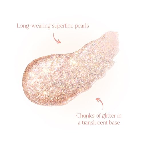 dasique Starlit Jewel Liquid Glitter (03 Purple Sparkling) | Twinkle Glitter Shadow | Long-lasting | Multi-dimensional sparkle finish | Quick drying | Multipurpose