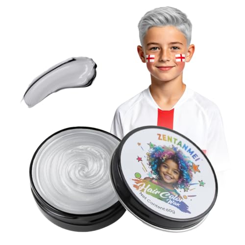 Temporary Gray Hair Color Wax for Easy DIY Styling
