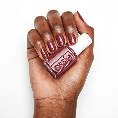 essie Nail Polish, Glossy Shine Finish, Angora Cardi, 0.46 Ounces (Packaging May Vary) Deep Dusty Rose, Purple (Pack of 2)