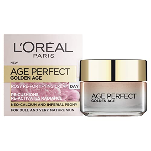 L'Oreal Paris Age Perfect Golden Rosy Refortifying Day Cream, Multi-Color, 1.7 Oz