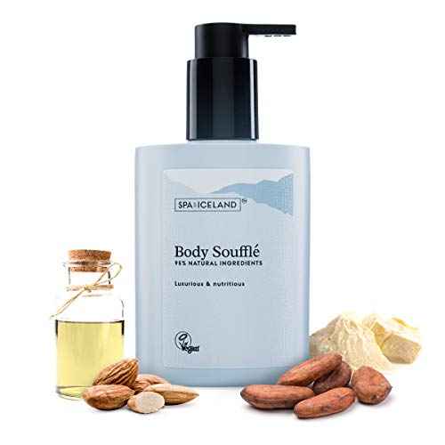 Luxurious Body Souffle Natural Moisturizer - Nutritious Body Cream For Men & Women - Moisturizing Lotion For Dry Skin With Shea Butter, Coconut Oil, Almond Oil & Cacao Butter - 300ml