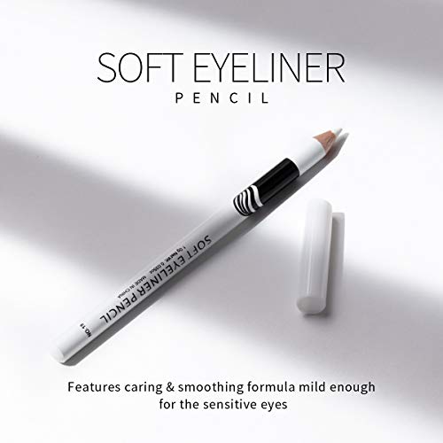 White Eyeliner Pencils Waterproof Makeup Set (12pcs)