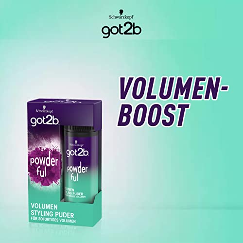 Got2B Schwarzkopf Powder'Ful Volumizing Styling Powder, 10g