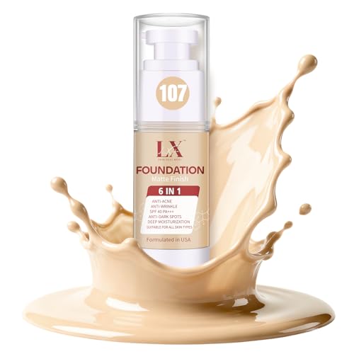6-in-1 Liquid Foundation with Hyaluronic Acid - 24h Wear