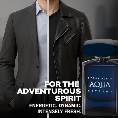 Perry Ellis Aqua Extreme Eau de Toilette Cologne for Men - 3.4 oz