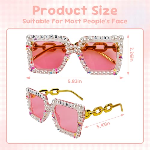 Oversized Birthday Party Glasses for Women