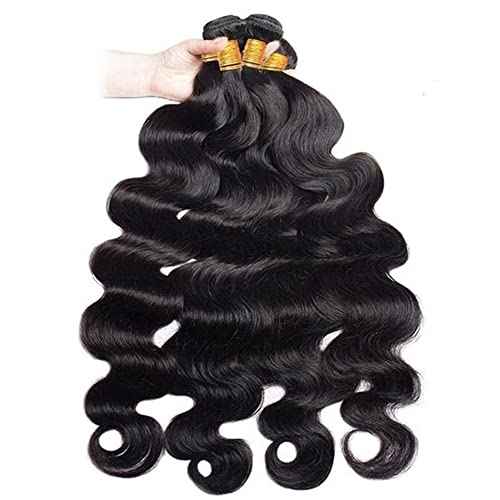 Brazilian Body Wave 1 Bundle 26 Inch Bundles Human Hair 100G Brazilian Virgin Hair Weave Bundles Body Wave Natural Black Color Hair Extensions
