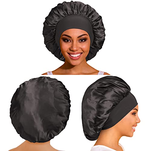 3 Pack Satin Sleep Bonnet for Curly Hair & Braids