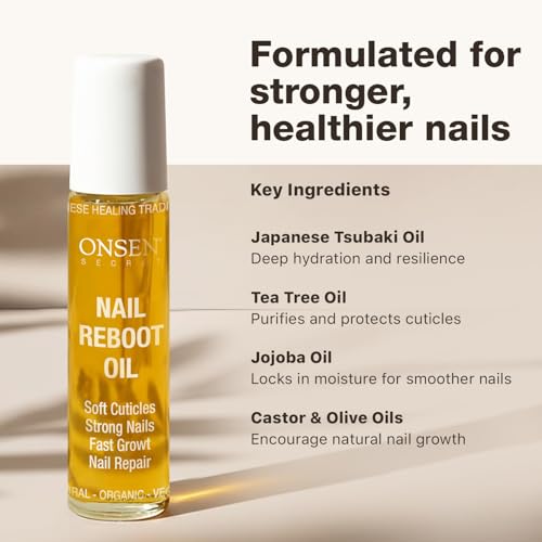 Onsen Secret Nail & Cuticle Repair Oil - 10ml