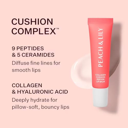 Peach & Lily Collagen Cushion Peptide Clear Lip Balm