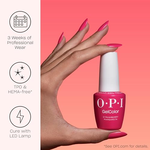 OPI GelColor LED Cure Gel Nail Polish, Pink & Purple Shades - 0.5 fl oz