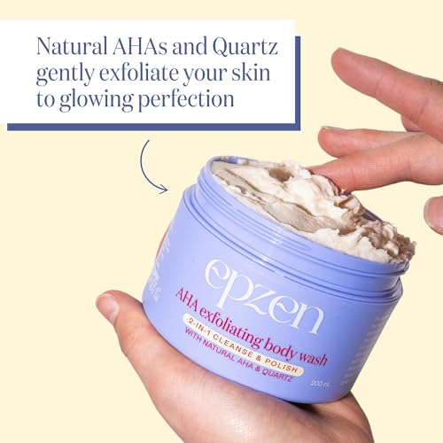 AHA Exfoliating Body Wash 2-in-1 Cleanse & Polish - 200mL