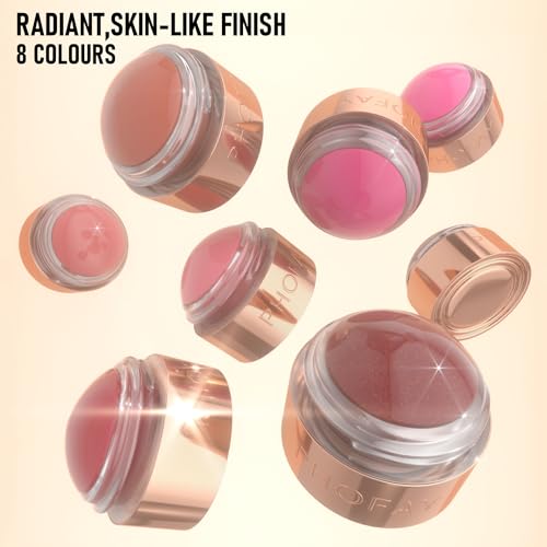 PHOFAY 3-in-1 Mousse Blush Cream & Lipstick - Vegan, Long-Lasting