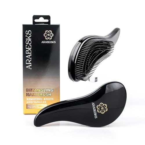Detangling Brush for All Hair Types - Pain-Free for Adults & Kids