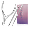 Professional Stainless Steel Cuticle Trimmer 3-in-1 Set