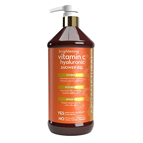 Arganatural Brightening Vitamin C Shower Gel 32oz / 960