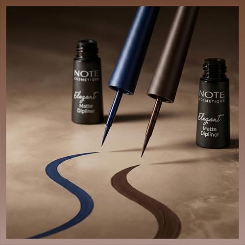 NOTE Cosmetique Elegant Matte Dipliner - Waterproof Liquid Eyeliner