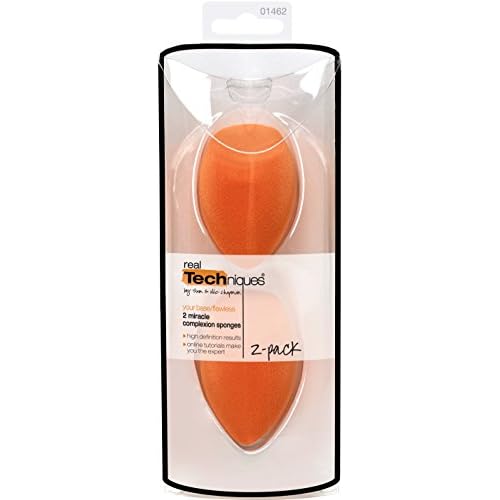 Miracle Complexion Sponge Duo - 1462 by Real Techniques for Women - 2 Pc Sponge