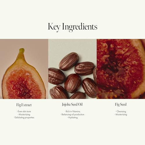 Fig Whisky Body Scrub ? Vegan Exfoliator with Fig Extract, Seed Powder & Andean Salt for Smooth, Radiant Skin ? Woody Scent, Paraben-Free, Sulfate-Free, Silicone-Free (8.46 oz)