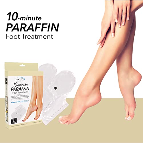 ForPro Paraffin Wax Foot Treatment Booties - Fragrance Free (1 Pair)