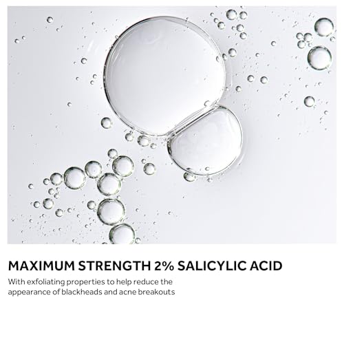No7 Derm Solutions Salicylic Acid Facial Cleanser - Exfoliating Face Wash with 2% Salicylic Acid + 4% Niacinamide - Acne Prone Skin Care for Radiant, Blemish Free Skin (6.7 fl oz)