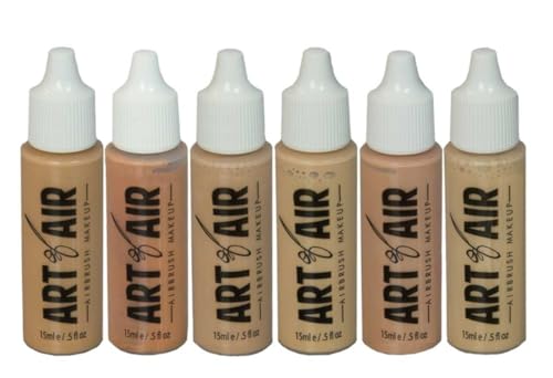 Art of Air Airbrush Makeup System - 6pc Foundation Set