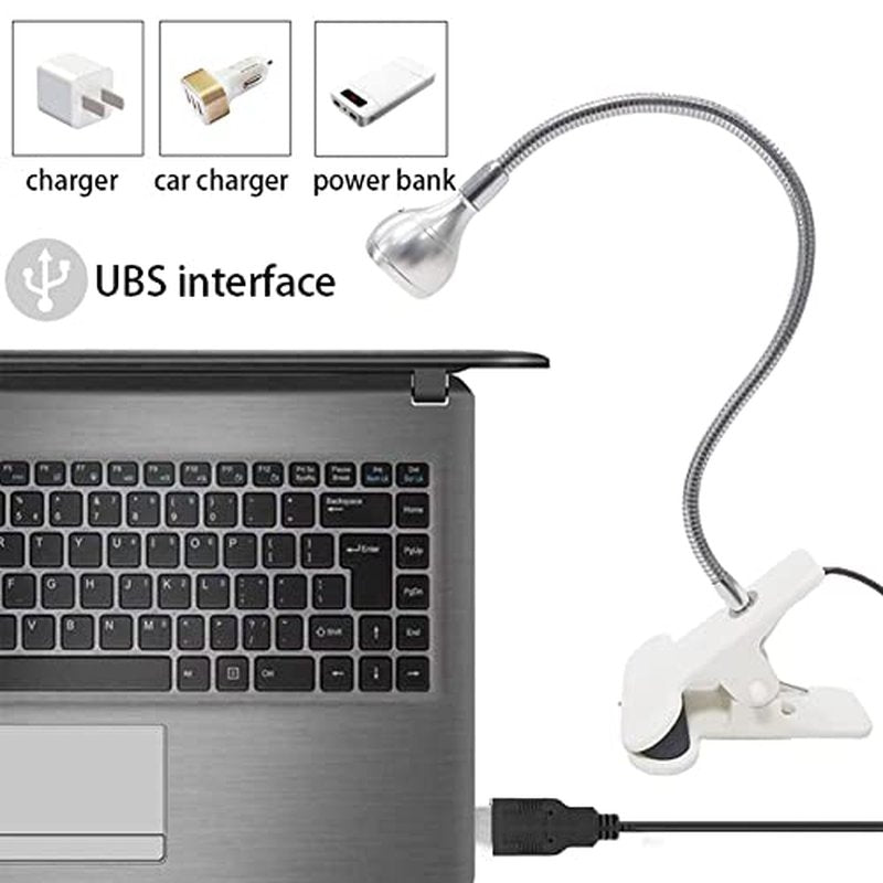 3W UV LED Gel Nail Lamp with Flexible Gooseneck Clamp