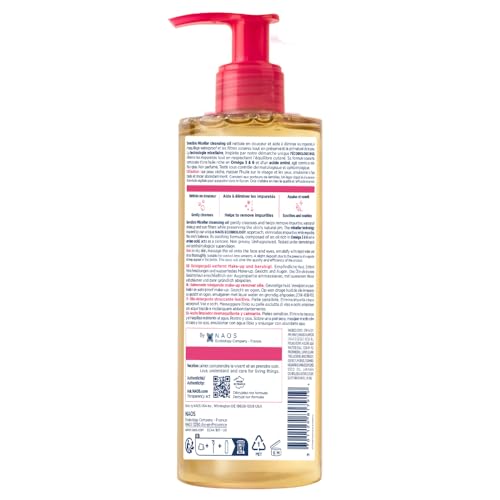 Bioderma Sensibio Micellar Cleansing Oil, 1st Ecobiological Micellar Formula Gentle Face Cleanser That Deeply Cleanses