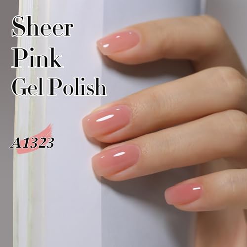 Double Rhythm Jelly Gel Polish 15ml | UV/LED Curable Milky Nude