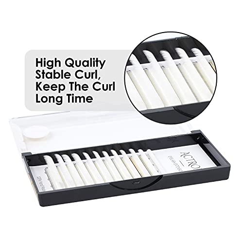 Colored Eyelash Extensions 0.07mm Self-Fanning D Curl Mix