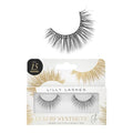 Lilly Lashes Luxury Synthetic LITE False Eyelashes, Full Length Lash Extension 16mm, Cat Eye Look, Natural Volume & Flare Shape, Reusable Fake Lashes 15x, Lash Glue not Included (Radiant)