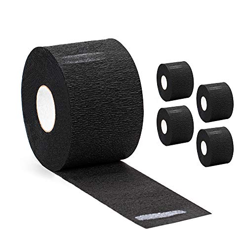 Disposable Paper Neck Strips for Hair Salon - 5 Rolls