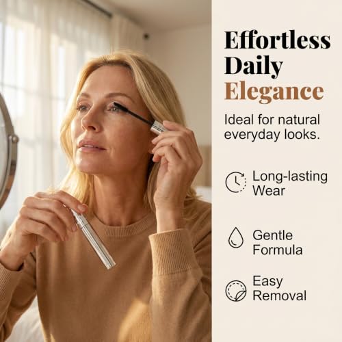Curling Mascara for Older Women - Long Lasting Volume & Length