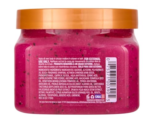 Tree Hut Dragon Fruit Body Scrub 18 oz | Exfoliating Sugar Scrub