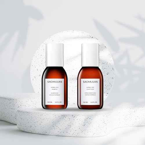 SACHAJUAN Normal Hair Shampoo and Conditioner Set | Ocean Silk Technology for Everyday Cleansing, Volume & Shine | Lightweight Hydration & Detangling | Vegan & Paraben-Free | Set of 2