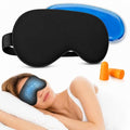 Cooling Sleep Mask with Mulberry Silk & Gel Pack