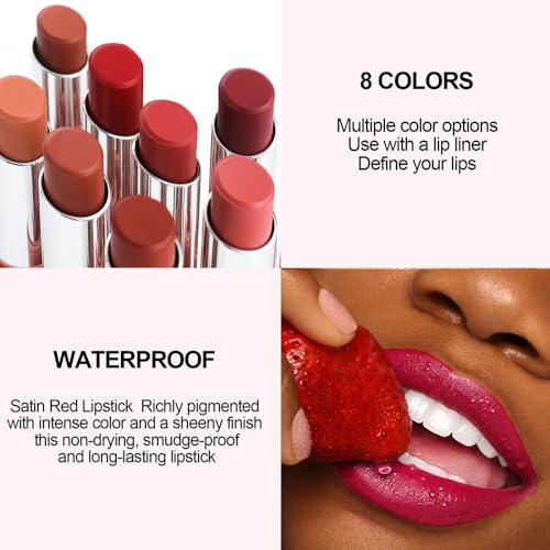 Wine Red 2-in-1 Matte Lip Liner & Lipstick Duo