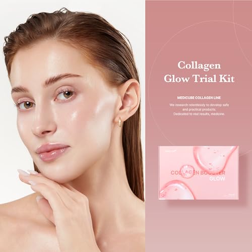 Medicube Glass Skin Collagen Trial Kit - 4-Step Skincare Set